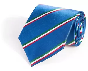 Statesman Ties Italy Italia ITA Flag 3.25” Missionary Necktie Personalized Tag - Picture 1 of 11