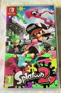 Splatoon 2 - Cartoon Nintendo Switch Videospiel - 100% Original - mit Hülle - Bild 1 von 4
