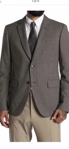 John Varvatos Collection Austin Fit Spot Coat. 50, US 40. $1398 - Picture 1 of 10
