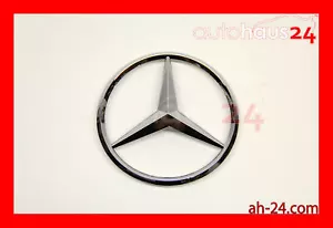 MERCEDES-BENZ E-CLASS TRUNK LID EMBLEM STAR E320 190E E300 W420 300E AMG GENUINE - Picture 1 of 2