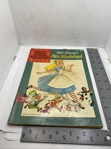 Cómic Dell Junior Treasury #1 Alicia en el País de las Maravillas Walt Disney junio 1955 87D - Imagen 1 de 2