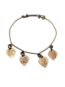 Antique Victorian Gold-Filled Heart Baby Bracelet (A7726) - Picture 1 of 5