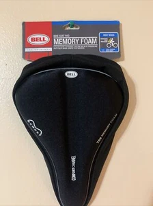 Bell Sports Memory Foam 700 Bike Seat Pad Cushion Black Comfort Anti Slip NEW - Picture 1 of 4