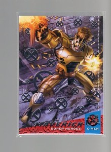 2018 Fleer Ultra X-Men #8 Maverick SILVER FOIL card 