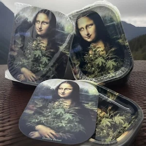 Lisa Decor Premium Metal Rolling Tray With Magnetic Lid 7 x 5 INCH - Picture 1 of 11
