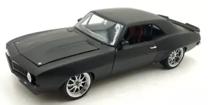 GMP Scala 1/18 Diecast G1800318 - 1969 Streetfighter Chevrolet Camaro - Nero - Foto 1 di 5