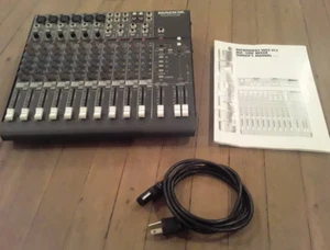 Mackie Mixer in einwandfreiem Zustand mit Stromkabel und original Bedienungsanleitung - Bild 1 von 6