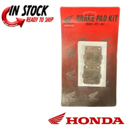 PASTILLAS DE FRENO DELANTERAS HONDA TRX420 TRX500 RANCHER CAPATAZ RUBICON 06435-HP7-A01 OEM Foto 1 de 4