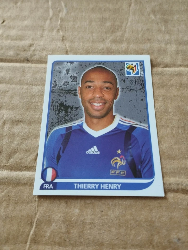 Sticker 103 Thierry Henry FRANCIA Panini FIFA World Cup South Africa 2010 - Imagen 1 de 1