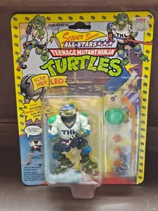1991 Playmates unpunched TMNT Vintage SLAP SHOT LEO Hockey Ninja Schildkröten - Bild 1 von 2