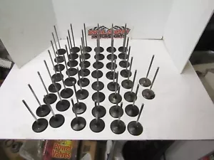50 DEL WEST TITANIUM INTAKE VALVES 6mm x 2.200 x 6.080 XCELDYNE - Picture 1 of 2