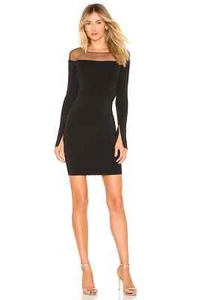 NUEVO SUÉTER BAILEY 44 FULL HOUSE ILUSION YUGO VESTIDO NEGRO 409-R589 TALLA S $248! - Imagen 1 de 6