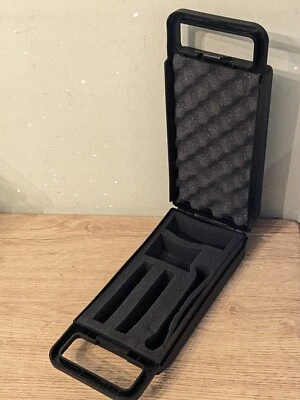 Hard case ONLY Behringer C-2 condenser microphones studio mic carry box black C2 - Image 1 of 4