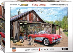 EuroGraphics Out of Storage 1959 Corvette by Greg Girdano 1000 Piece Puzzle - Bild 1 von 2