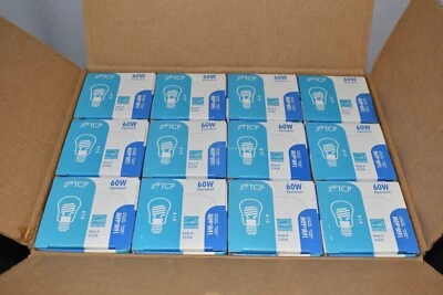 TCP 12 Pack 16w Compact Florescent Light Bulbs (A19) 60w Equivalent - Image 1 of 4