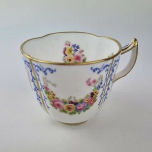 Antique 19th Century Copeland Spode Tea Cup Decorated Flowers Pattern 8457 #2 - Picture 1 of 11