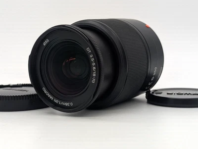 Video*[MINT] SONY DT 18-70mm f/3.5-5.6 AF Macro Zoom Lens A Mount Camera JAPAN 1 - Image 1 of 4