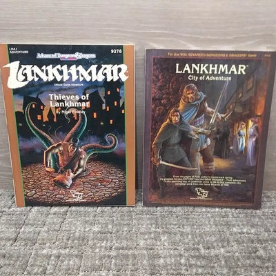 TSR Lankhmar - Ciudad de Aventura y Ladrones de Lankhmar 1ª Edición Lote 0 de 2 Foto 1 de 4
