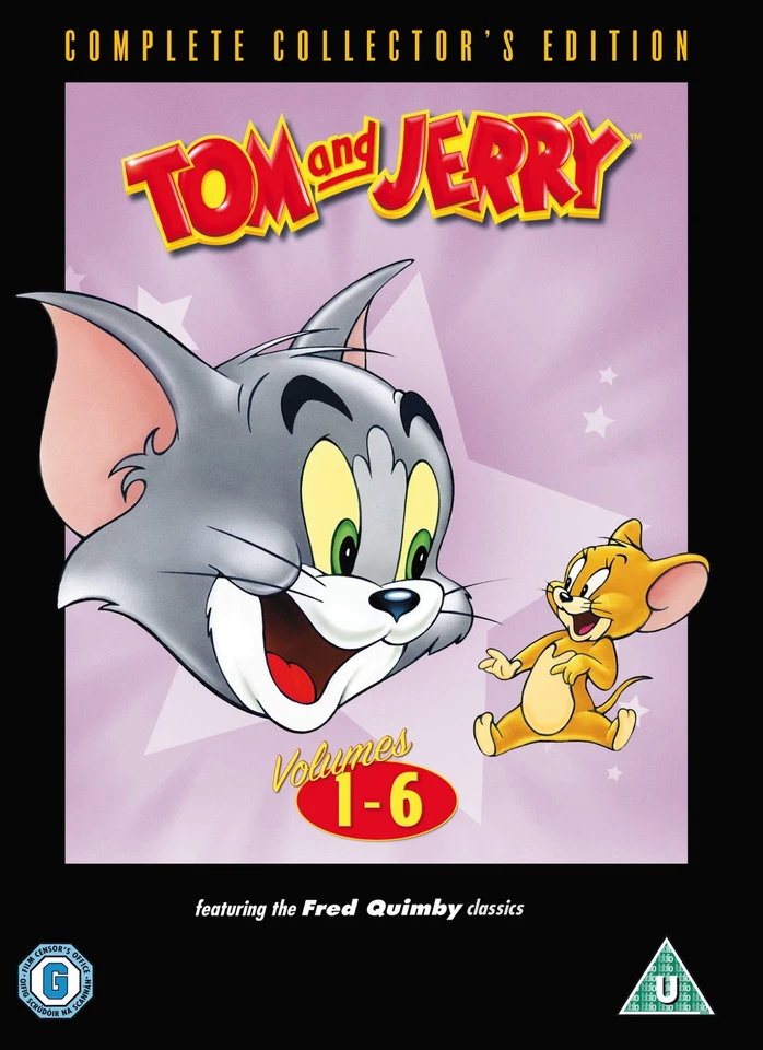 Tom And Jerry: Complete Volumes 1-6 (DVD) Tom and Jerry (UK IMPORT) - Image 1 of 2