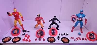 Marvel Legends Secret Wars. Wolverine, Spiderman, Iron Man And Captain America - Image 1 of 4