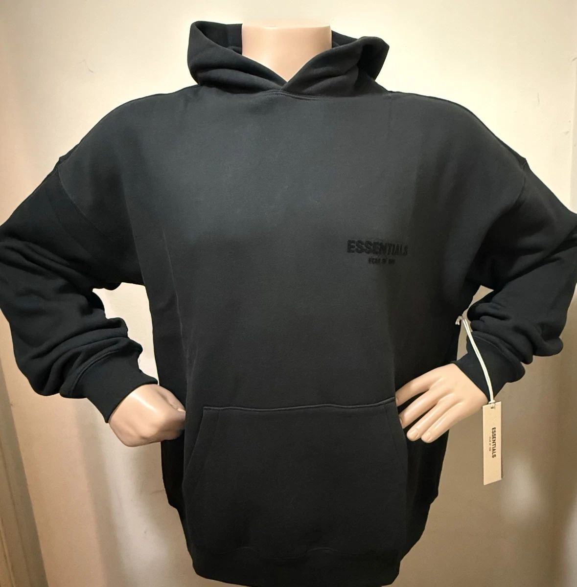Sudadera con capucha de hombre negra OZONEE JS/KS2121Z | OZONEE