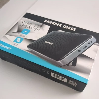 Sharper Image Bluetooth Speaker  Model No. SBT624BK - Image 1 of 4