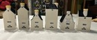 Set of 6 KLM EMPTY Bols Blue Delft Miniature Ceramic Houses #62,68,73,75,87,89-