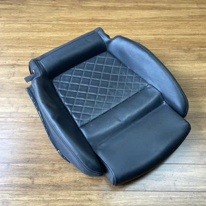 2017-2022 Audi R8 Front Left Lower Seat Cushion Black OEM Pad *NOTE* - Picture 1 of 24