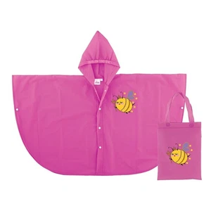 MANTELLA CON CAPPUCCIO E BORSETTA BAMBINI SIGGI 34MN0060/00-9093 - Picture 1 of 2