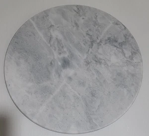 Homeries Marmor Rund Käse/Warenwarenhaus Tablett Brett/Kuchenständer 12 Zoll HOM8421 - Bild 1 von 4