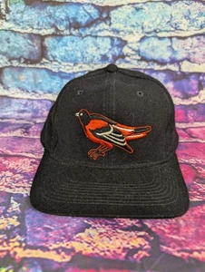 Vintage Baltimore Orioles Sports Specialties 100 % Wolle MLB eng anliegende Mütze Größe 7 1/4 - Bild 1 von 9