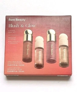 4 PC Rare Beauty Blush & Glow Mini Set New Boxed - Picture 1 of 5