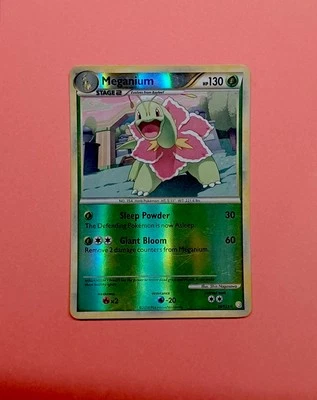 Meganium 026/123 Heartgold & Soulsilver Reverse Holo - Image 1 of 4