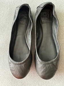 Tory Burch - Ballerinas - schwarz - Eddie Lammleder - Größe 7,5 - Bild 1 von 6
