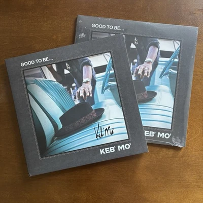 KEB' MO' Good To Be... SIGNED SEAGLASS COLORED VINYL sealed NEW Keb Mo - Image 1 of 4