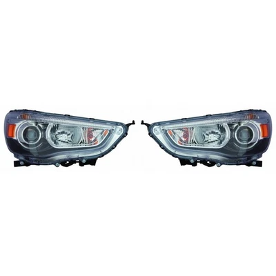 For 2011-2018 Mitsubishi RVR Headlight Driver and Passenger Side w/Bulbs CAPA Foto 1 de 4