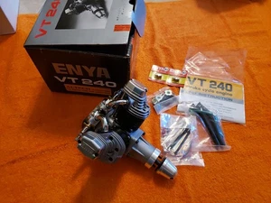 ENYA Engine - ENYA VT 240 - V TWIN 4C VT240 RC motor - NEW - Picture 1 of 18