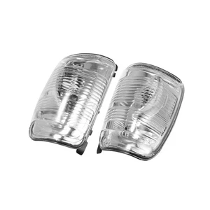 Pair Wing Mirror Turn Signal Indicator Light Lamp Lens Cover for Ford Transit... - Picture 1 of 7