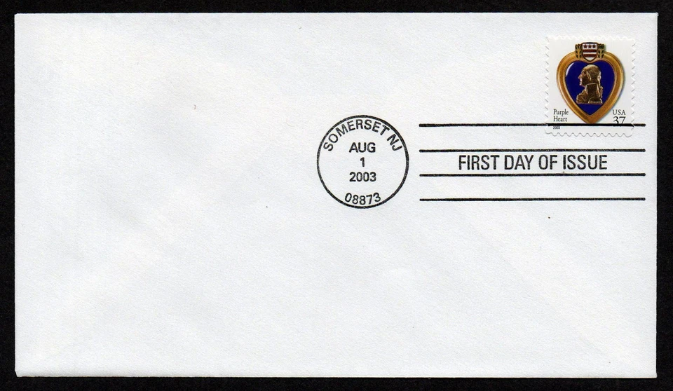 USA, SCOTT #3784A, BLANK READY FOR CACHET FDC COVER PURPLE HEART MEDAL YEAR 2003 - Image 1 of 1