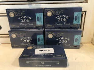 5 cajas ~ 2021 Topps 206 béisbol - caja Wave 9/paquete (10 tarjetas) sellado de fábrica - Imagen 1 de 3