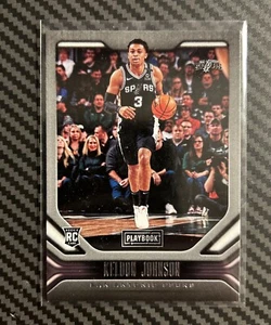 2019-20 Panini Chronicles - Playbook Teal #187 Keldon Johnson (RC) Free Shipping - Picture 1 of 2
