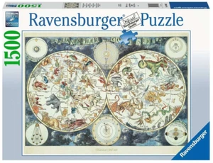 NEW Ravensburger Jigsaw Puzzle 1500 Pieces 16003 World map of fantastic beast - Imagen 1 de 2