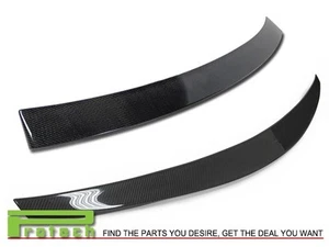 DP Style Carbon Fiber Trunk Spoiler OE Roof Lip W204 C250 C300 C350 C63 4Dr - Picture 1 of 3