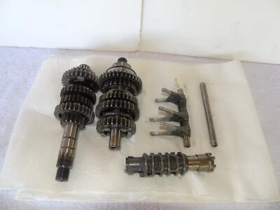 Transmissão de motor 2022 Kawasaki Ninja 650R com tambor de câmbio e garfos de câmbio - Imagem 1 de 4