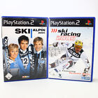 Sony Playstation 2 PS2 PAL OVP Ski Alpin 2005 + Ski Racing 2005 Sehr Gut