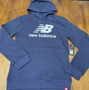 NWT New Balance Teen Boy Youth Long Sleeve Hoodie Navy Eclipse XLarge 18/20 - Picture 1 of 1