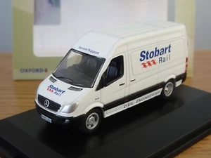 FURGONETA OXFORD STOBART RAIL MERCEDES SPRINTER MODELO 76MSV002 1:76 - Imagen 1 de 3