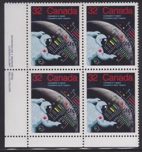Canada 1988 #PB1046 LL - Canadians in Space MNH - Picture 1 of 1