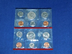 VINTAGE 10 US COINS 1986 P D UNCIRCULATED MINT SET - Picture 1 of 23