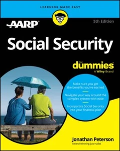 Social Security for Dummies, Paperback by Peterson, Jonathan, Like New Used, ... - Zdjęcie 1 z 1